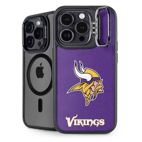 NFL Minnesota Vikings Distressed iPhone 14 Pro Kickstand Case